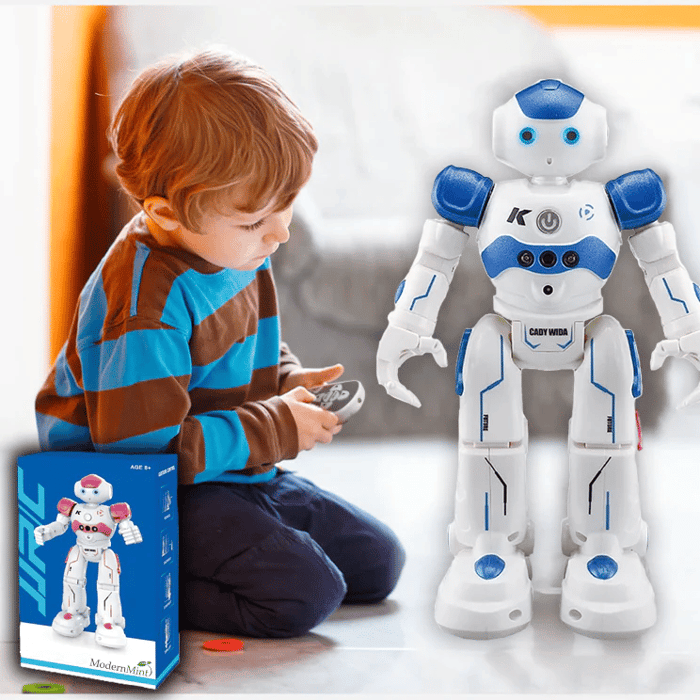 Interaktywny Robot Edukacyjny - NovaBot-Niebieski-Trend Polska