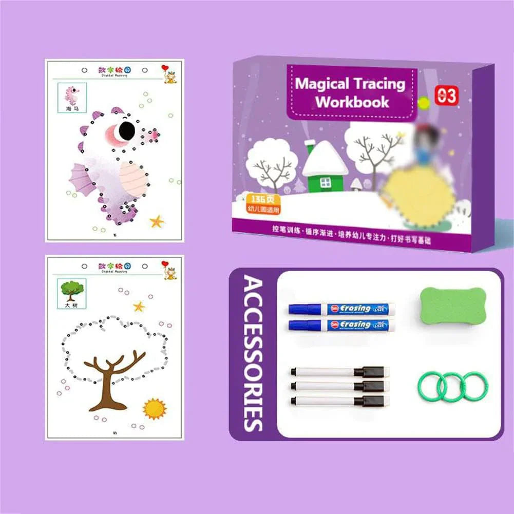 Interaktywny zeszyt do pisania – ScribbleBook-136 Strony-Trend Polska