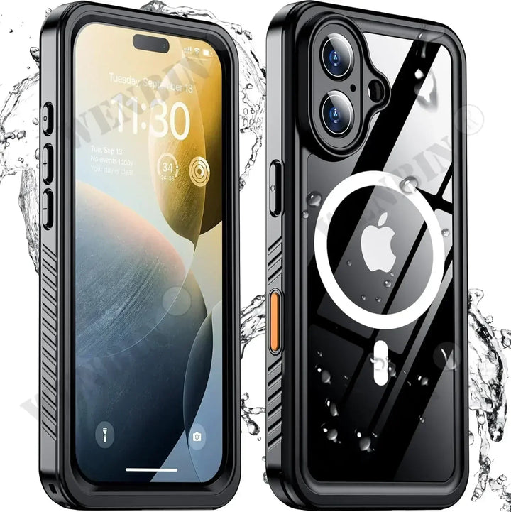 IP68 Waterproof Full-Body Diving Case with Magnetic Fit – 1+1 FREE-For iPhone 13 Pro-State of Style