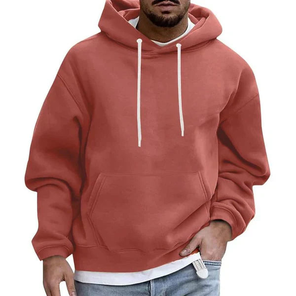 Oversize męski hoodie z kieszenią kangurzą – edycja jesienna Matteo