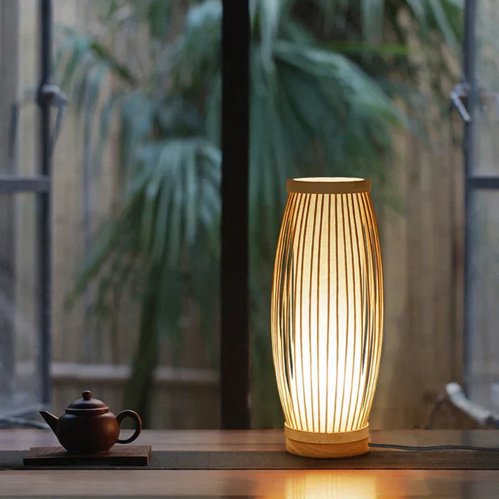 Japońska Lampa Stołowa - KiraLamp-A 13cm x 36cm-Trend Polska