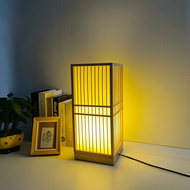 Japońska Lampa Stołowa - KiraLamp-C 17cm x 42cm-Trend Polska