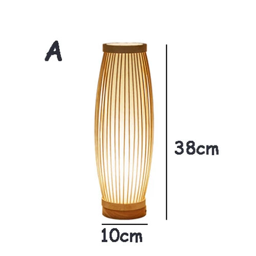 Japońska Lampa Stołowa - KiraLamp-A 13cm x 36cm-Trend Polska