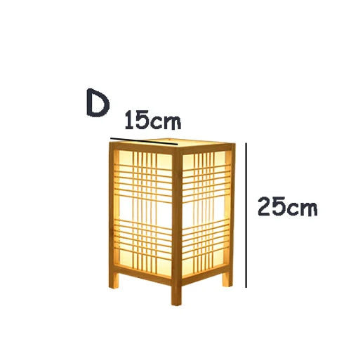 Japońska Lampa Stołowa - KiraLamp-A 13cm x 36cm-Trend Polska