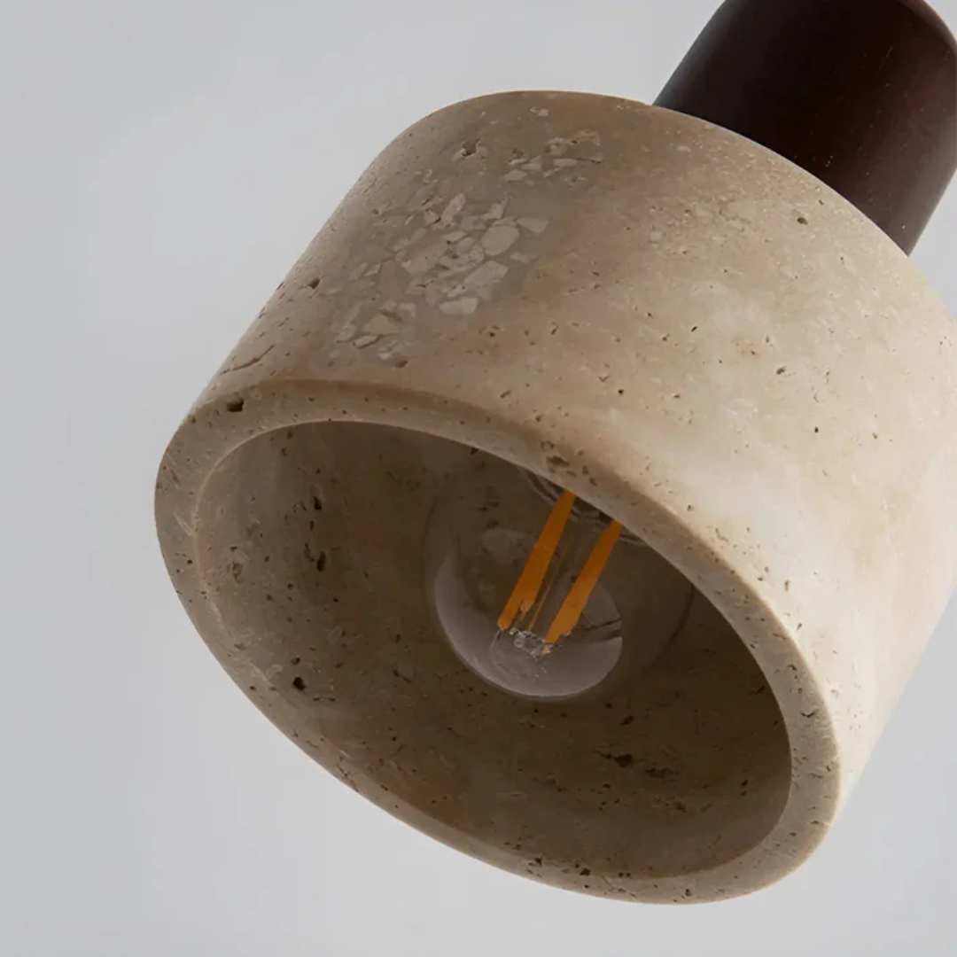 Japońska lampa sufitowa Wabi-Sabi - TranquilGlow-Trend Polska