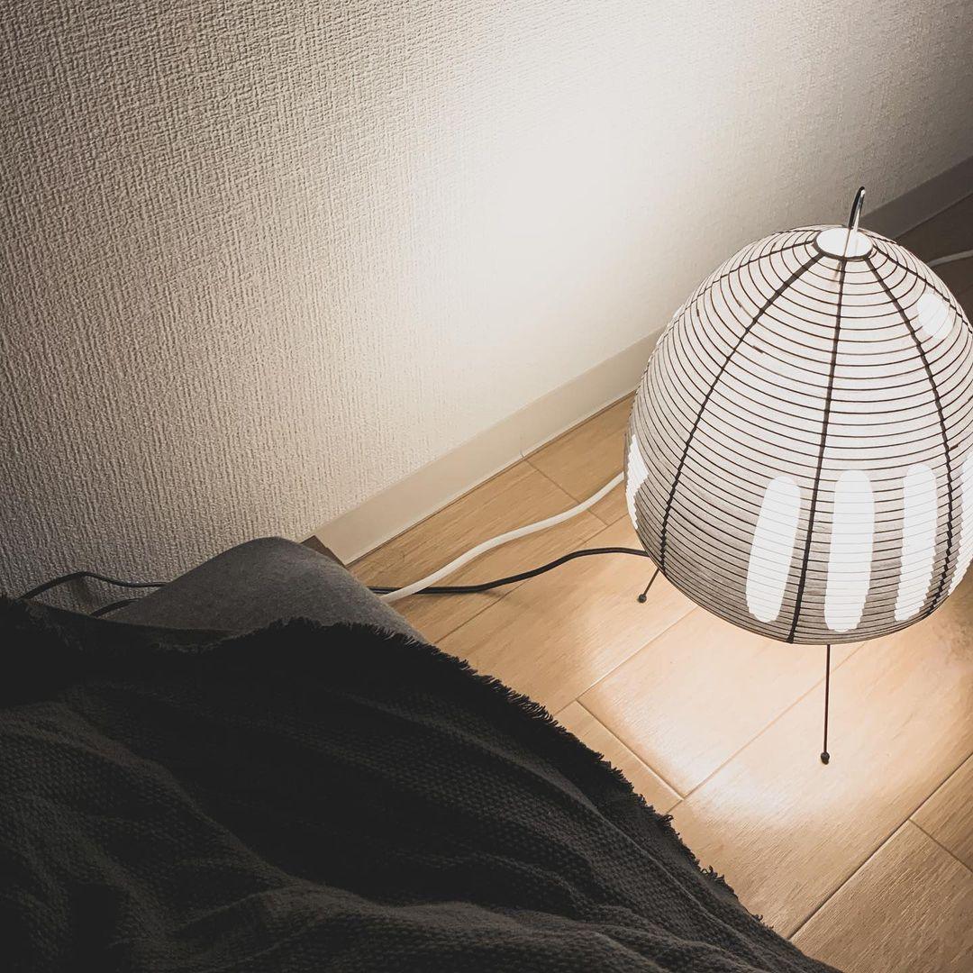 Japońska papierowa lampka stołowa - Yumi-28cm x 47cm-Trend Polska