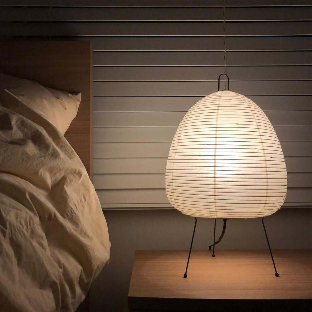 Japońska papierowa lampka stołowa - Yumi-28cm x 47cm-Trend Polska