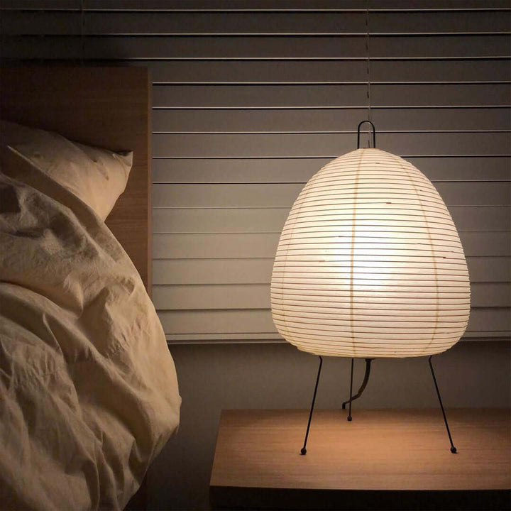 Japońska papierowa lampka stołowa - Yumi-28cm x 47cm-Trend Polska
