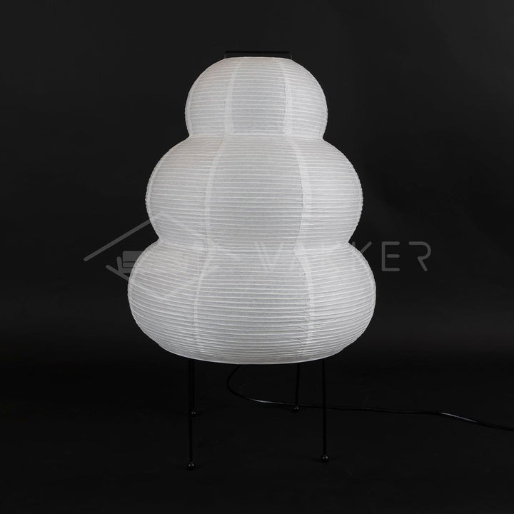 Japońska papierowa lampka stołowa - Yumi-28cm x 47cm-Trend Polska