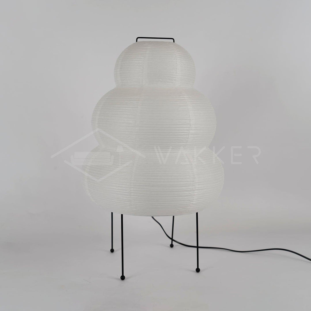 Japońska papierowa lampka stołowa - Yumi-28cm x 47cm-Trend Polska