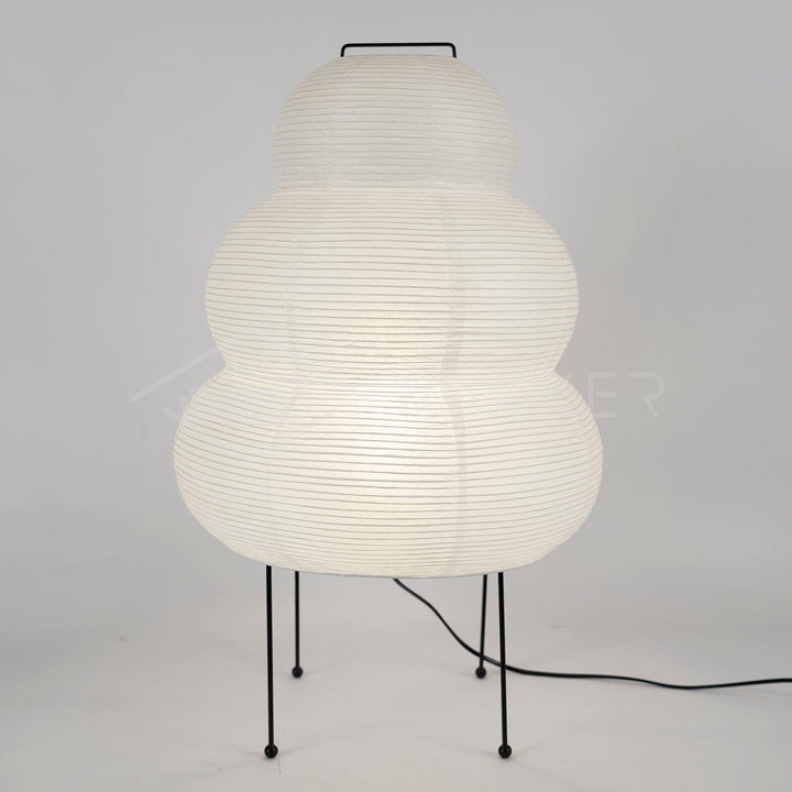 Japońska papierowa lampka stołowa - Yumi-28cm x 47cm-Trend Polska