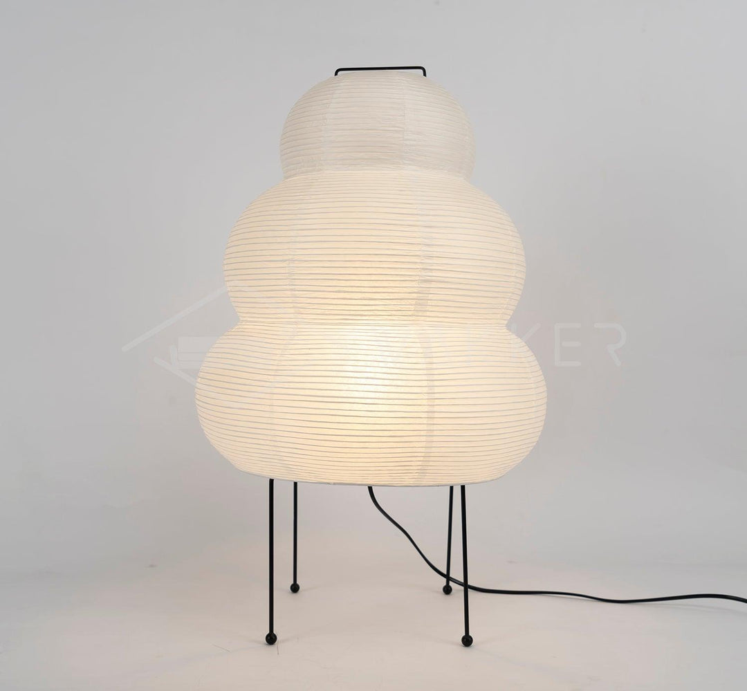 Japońska papierowa lampka stołowa - Yumi-28cm x 47cm-Trend Polska