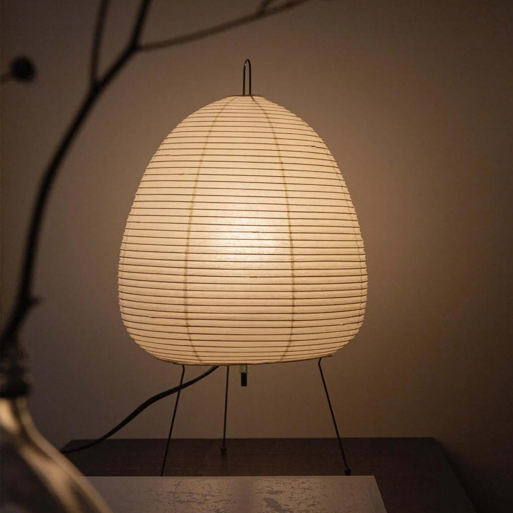 Japońska papierowa lampka stołowa - Yumi-28cm x 47cm-Trend Polska