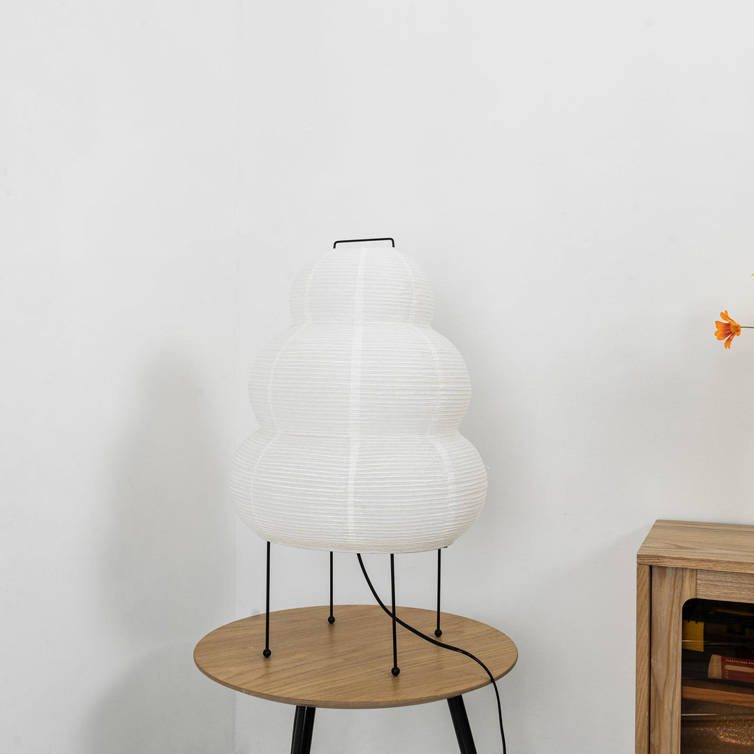 Japońska papierowa lampka stołowa - Yumi-28cm x 47cm-Trend Polska