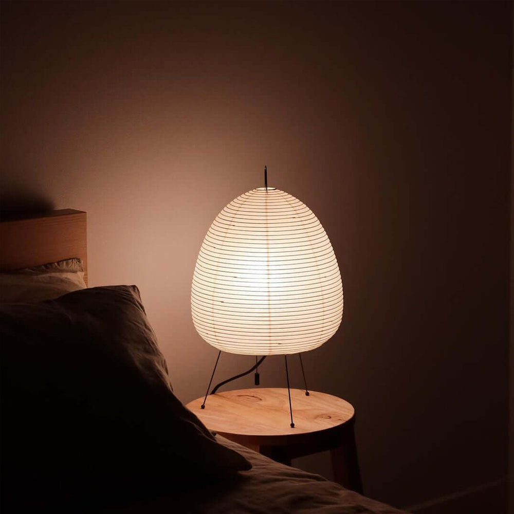 Japońska papierowa lampka stołowa - Yumi-28cm x 47cm-Trend Polska