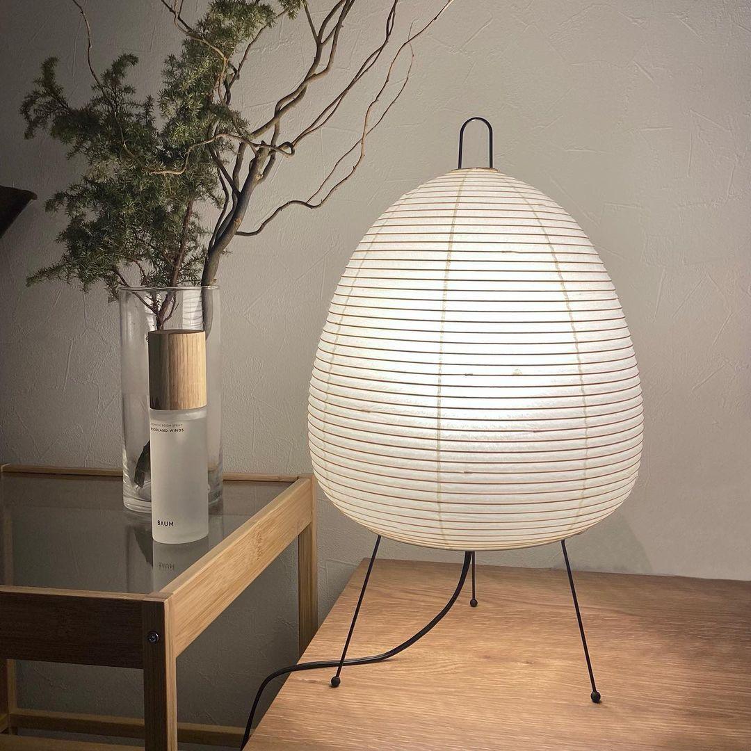 Japońska papierowa lampka stołowa - Yumi-28cm x 47cm-Trend Polska