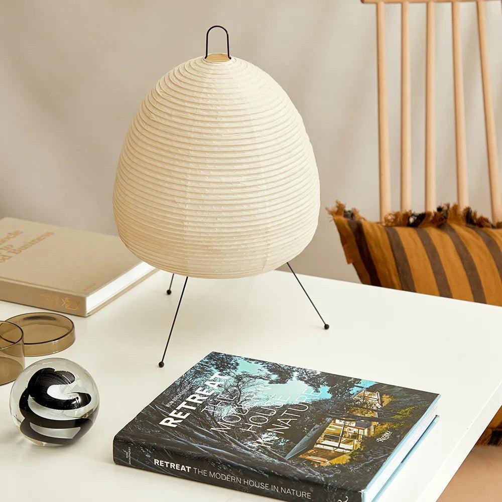 Japońska papierowa lampka stołowa - Yumi-28cm x 47cm-Trend Polska