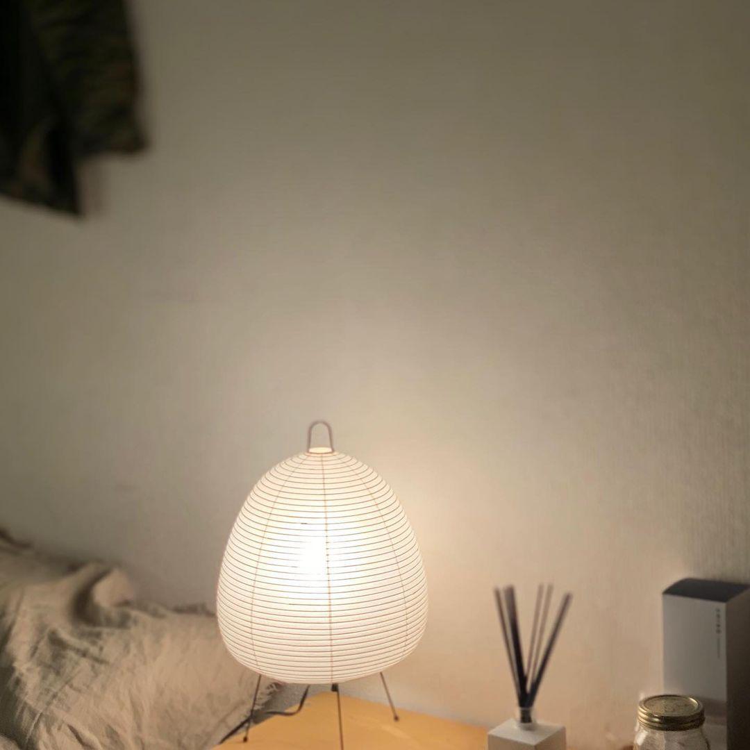 Japońska papierowa lampka stołowa - Yumi-28cm x 47cm-Trend Polska