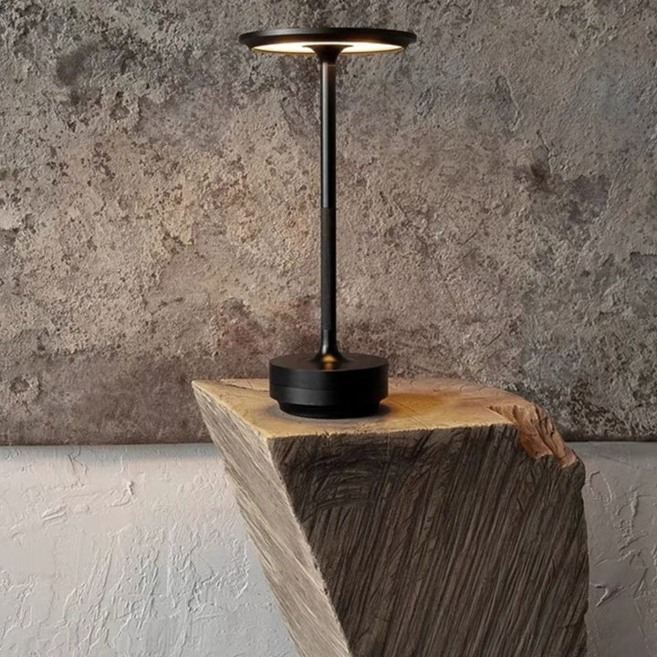 Japoński Styl LED Lampka Stołowa - ZenLight-Czarny-Styl A-Trend Polska