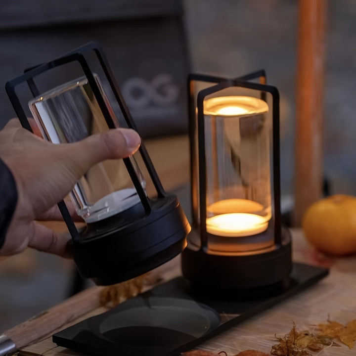 Japoński Styl LED Lampka Stołowa - ZenLight-Czarny-Styl B-Trend Polska