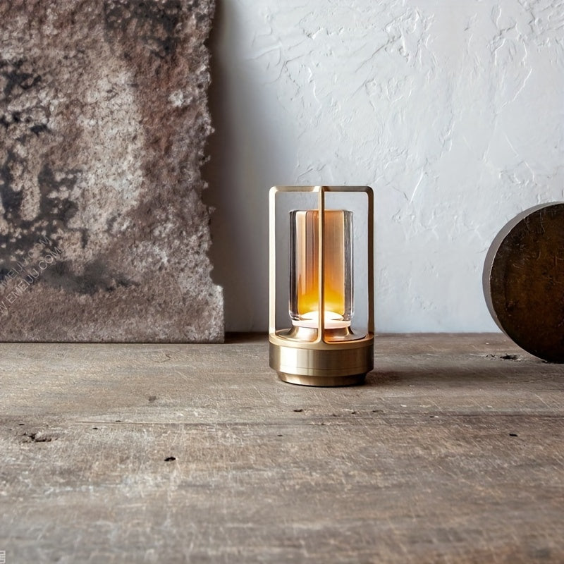 Japoński Styl LED Lampka Stołowa - ZenLight-Złoto-Styl A-Trend Polska