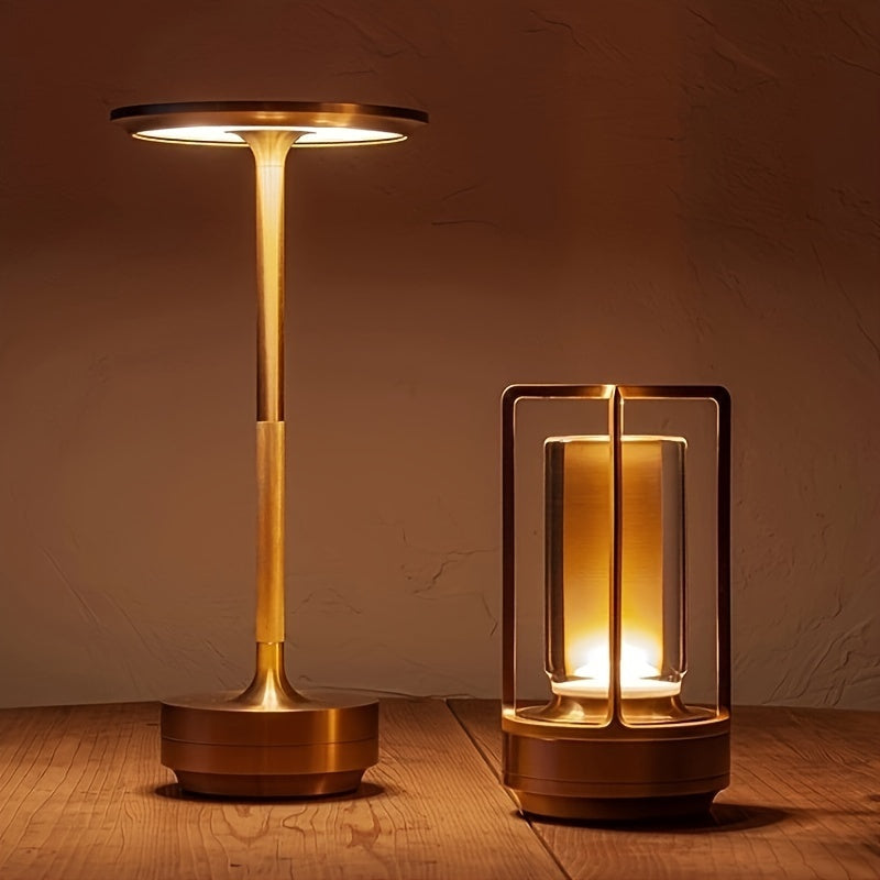 Japoński Styl LED Lampka Stołowa - ZenLight-Złoto-Styl A-Trend Polska