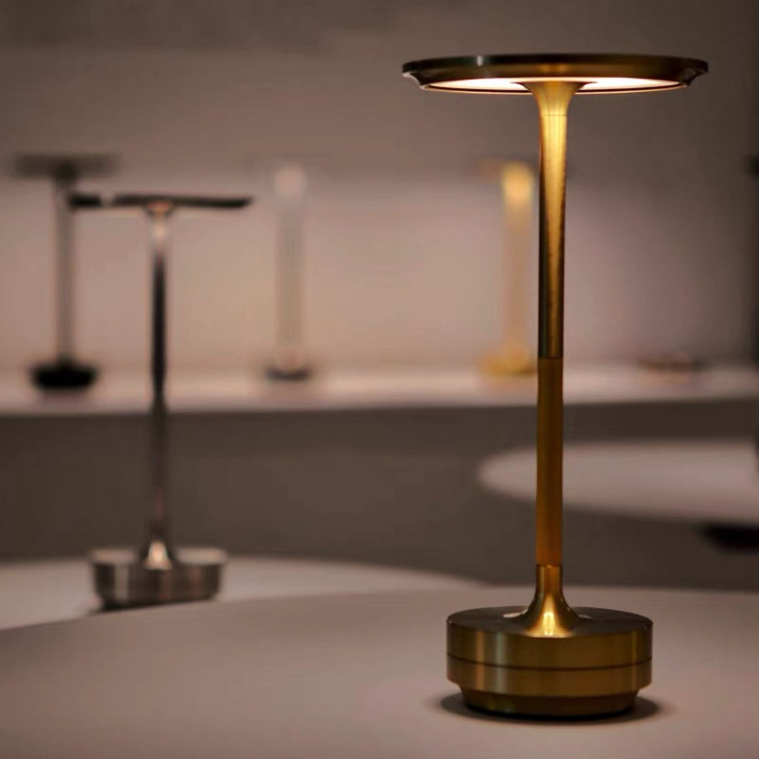 Japoński Styl LED Lampka Stołowa - ZenLight-Złoto-Styl A-Trend Polska