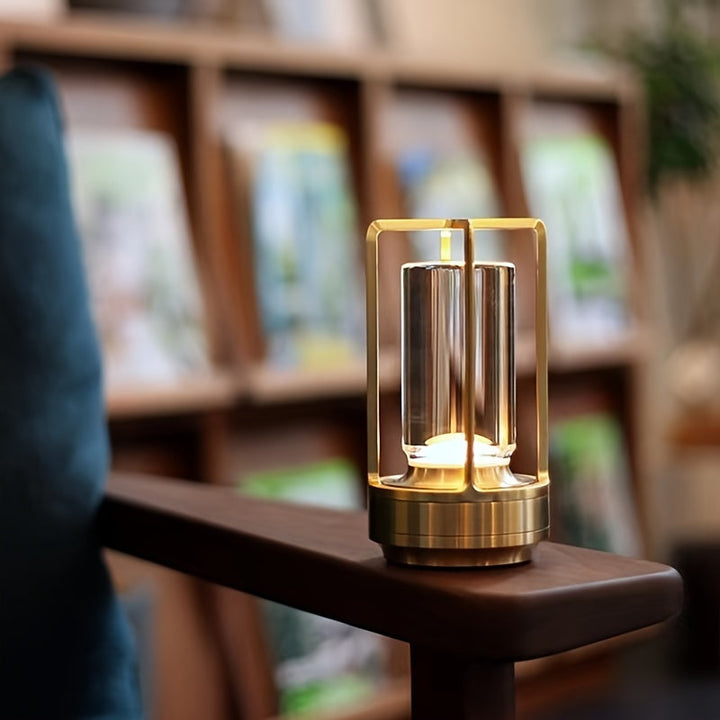 Japoński Styl LED Lampka Stołowa - ZenLight-Złoto-Styl B-Trend Polska