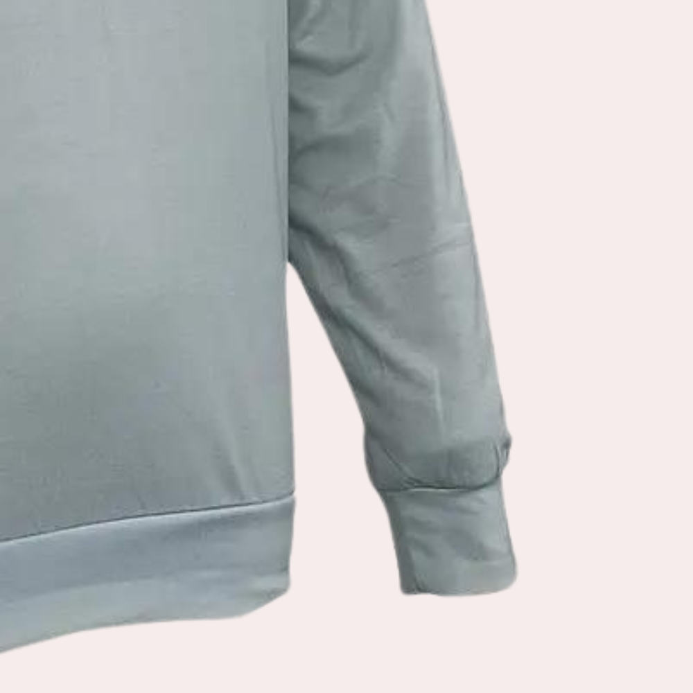 Jarra - Modny sweter w gradient dla kobiet-Szary-XS-Trend Polska