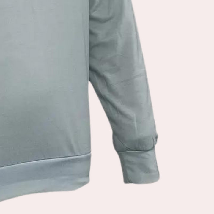 Jarra - Modny sweter w gradient dla kobiet-Szary-XS-Trend Polska