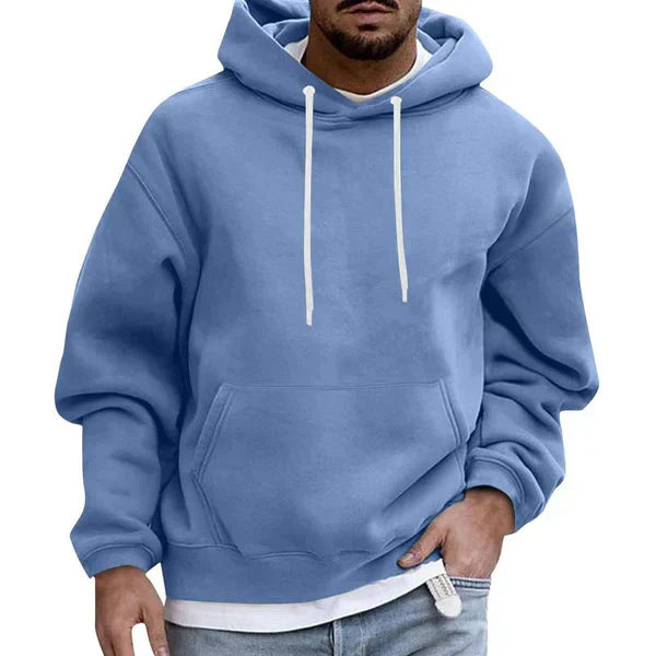 Oversize męski hoodie z kieszenią kangurzą – edycja jesienna Matteo
