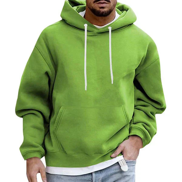 Oversize męski hoodie z kieszenią kangurzą – edycja jesienna Matteo