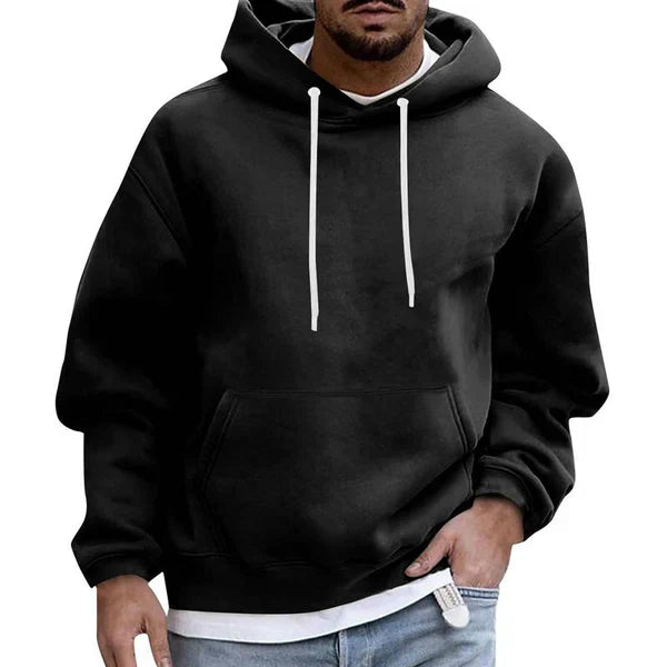 Oversize męski hoodie z kieszenią kangurzą – edycja jesienna Matteo
