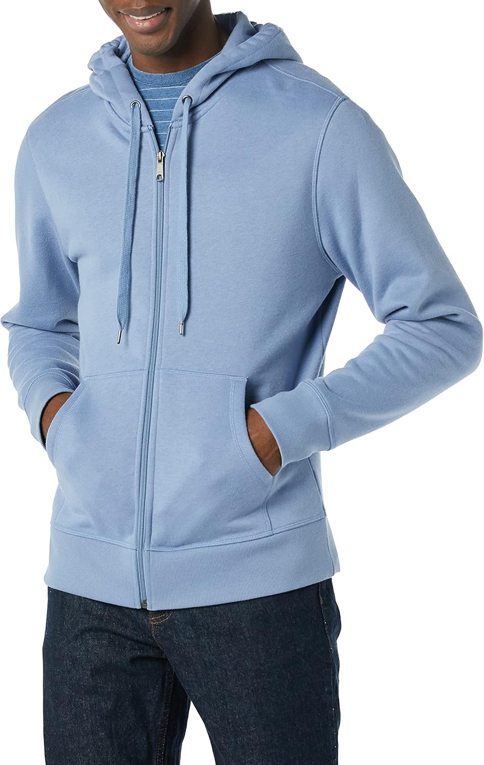 Kamizelka Fleece dla mężczyzn - Jake-Niebieski-S-Trend Polska