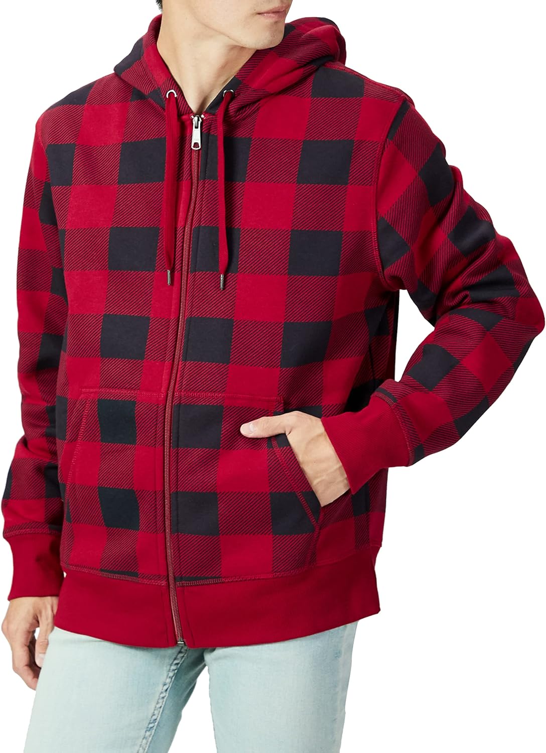 Kamizelka Fleece dla mężczyzn - Jake-Czarny-S-Trend Polska