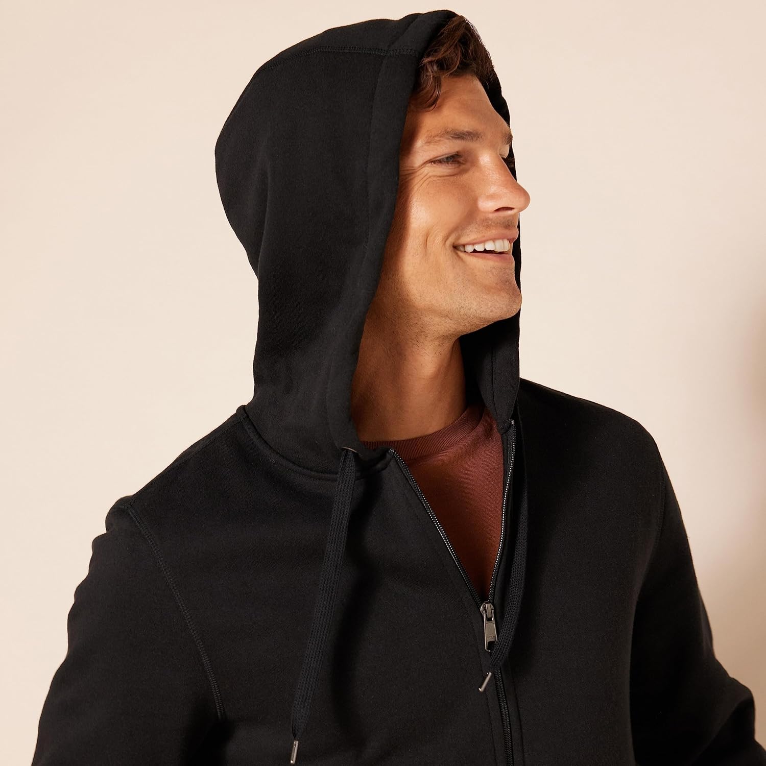 Kamizelka Fleece dla mężczyzn - Jake-Czarny-S-Trend Polska