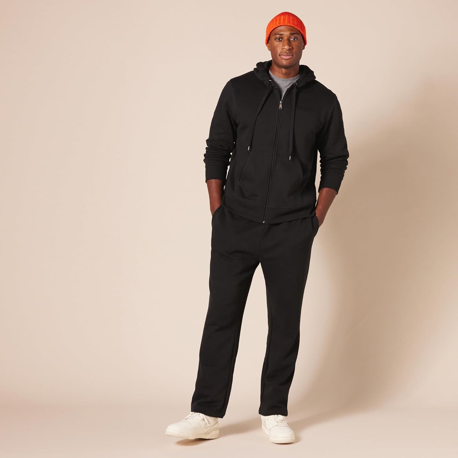Kamizelka Fleece dla mężczyzn - Jake-Czarny-S-Trend Polska