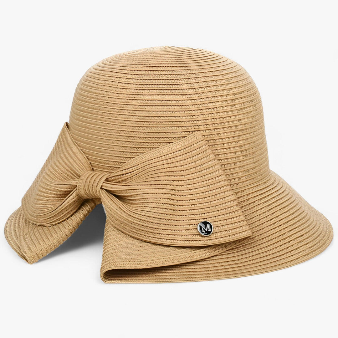 Kapelusz słoneczny dla kobiet z szerokim rondem - Soléra-Khaki-Trend Polska