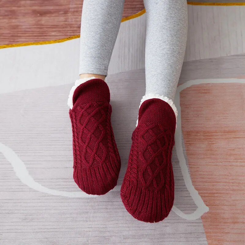 Kaszmirowe Kapcie Verdikte – CozySteps-Czerwony-35-39-Trend Polska