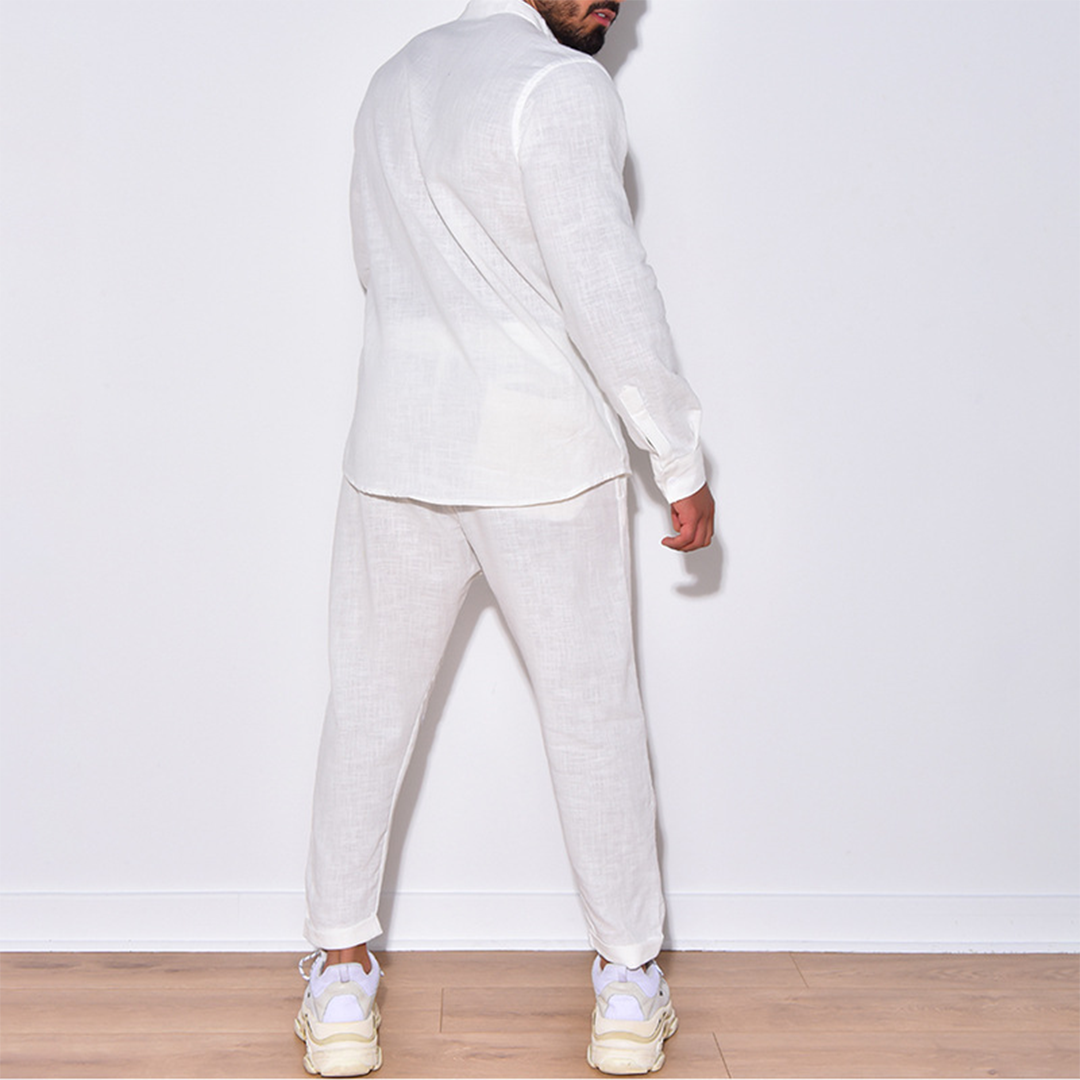 Kenbell - Casual 2-częściowy zestaw męski-S-Trend Polska
