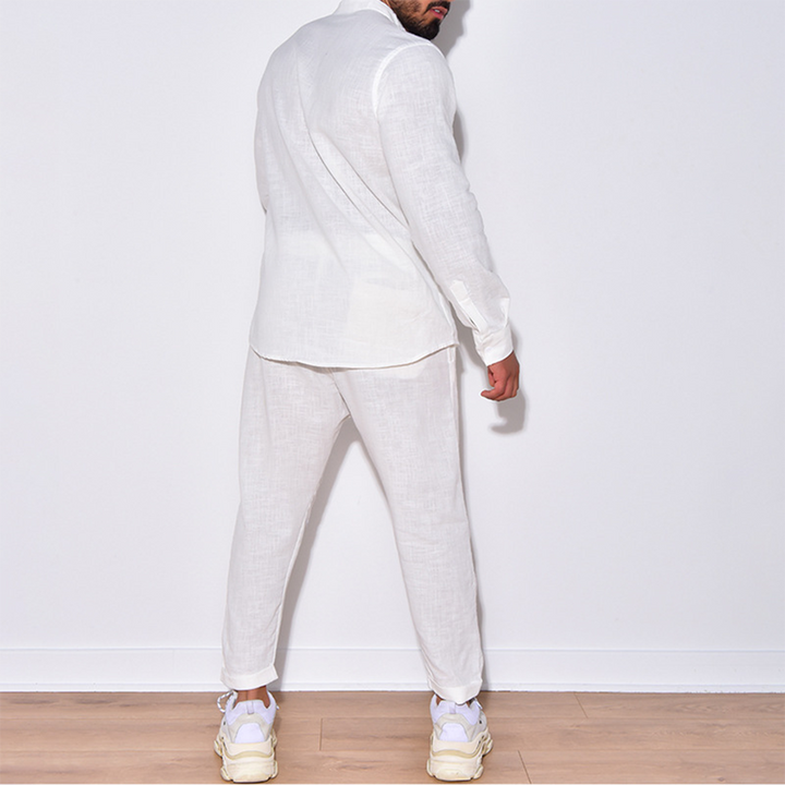 Kenbell - Casual 2-częściowy zestaw męski-S-Trend Polska