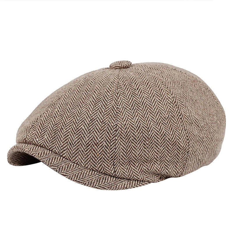 Klasyczna czapka w stylu vintage – Arthur-Khaki-Trend Polska