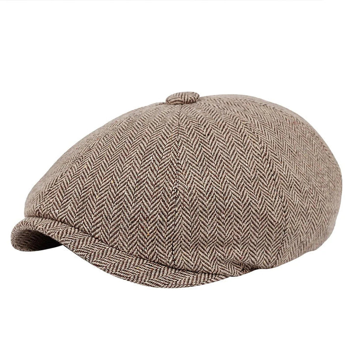 Klasyczna czapka w stylu vintage – Arthur-Khaki-Trend Polska