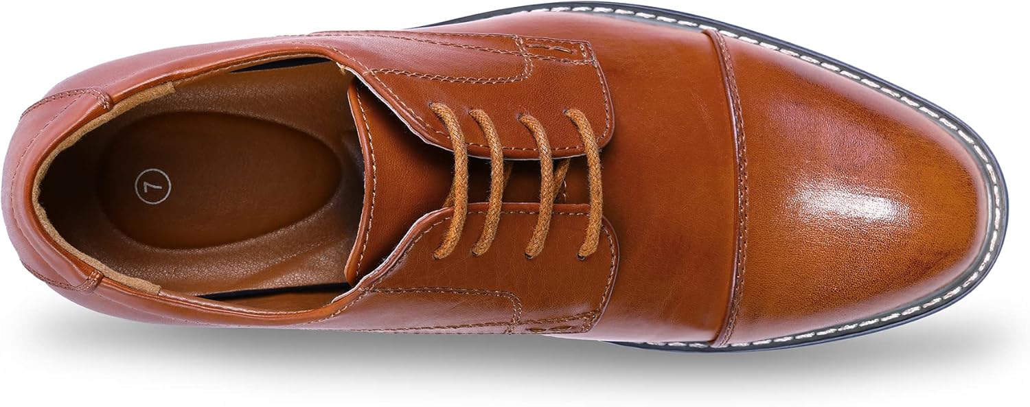 Klasyczne buty męskie Wingtip - Victor-Czarny-40-Trend Polska