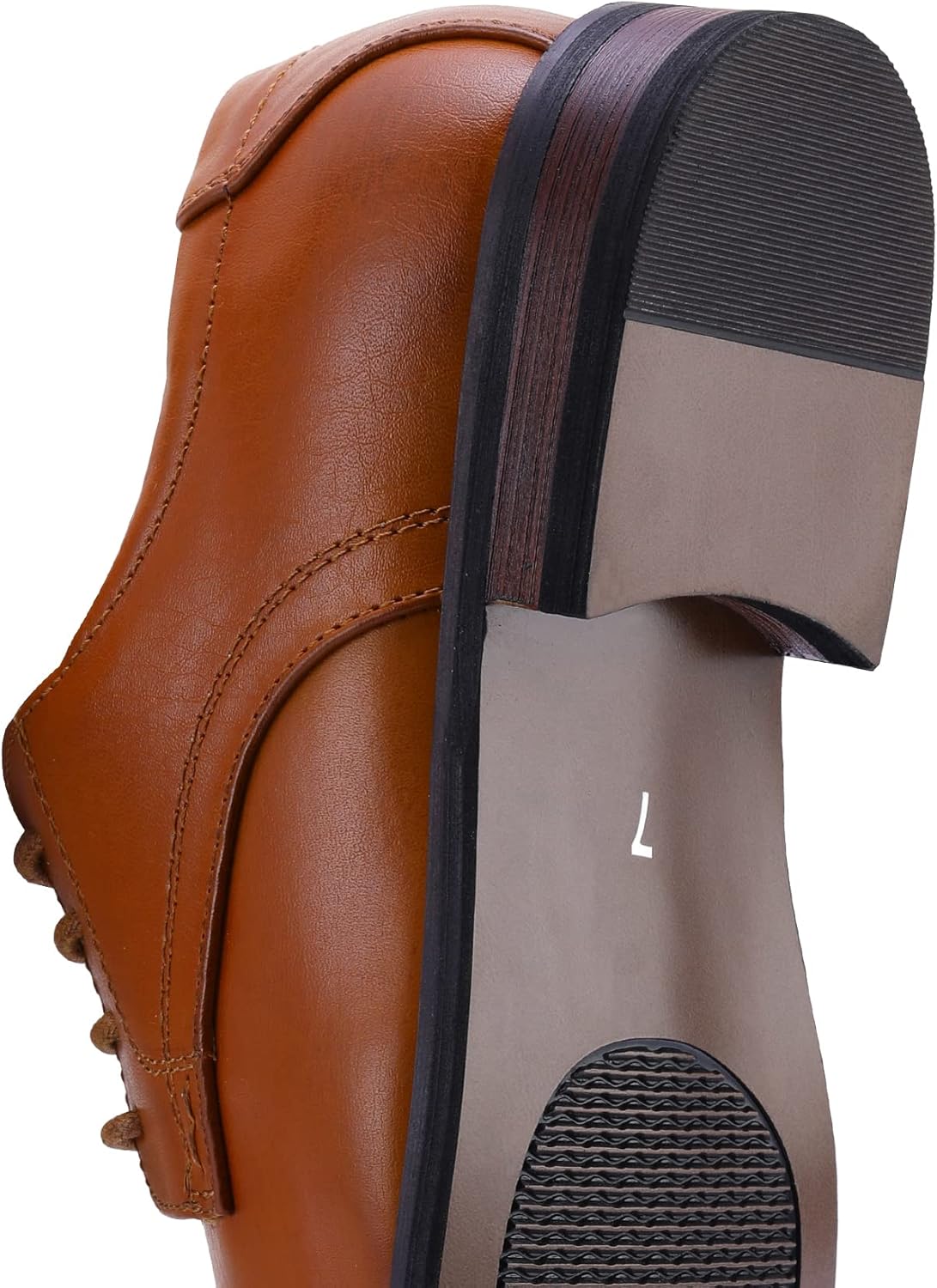 Klasyczne buty męskie Wingtip - Victor-Czarny-40-Trend Polska