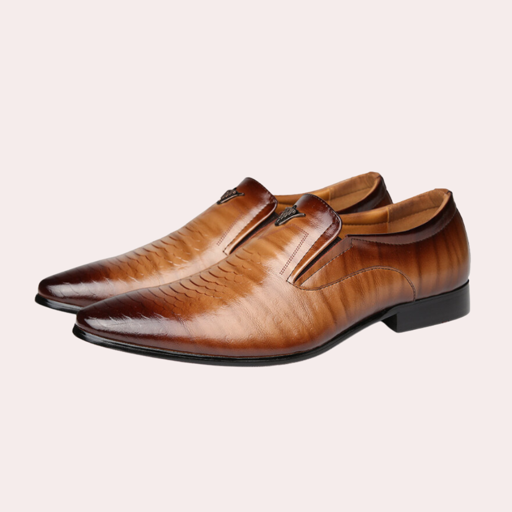 Klasyczne i Stylowe Buty Męskie - Dario-Brązowy-39-Trend Polska