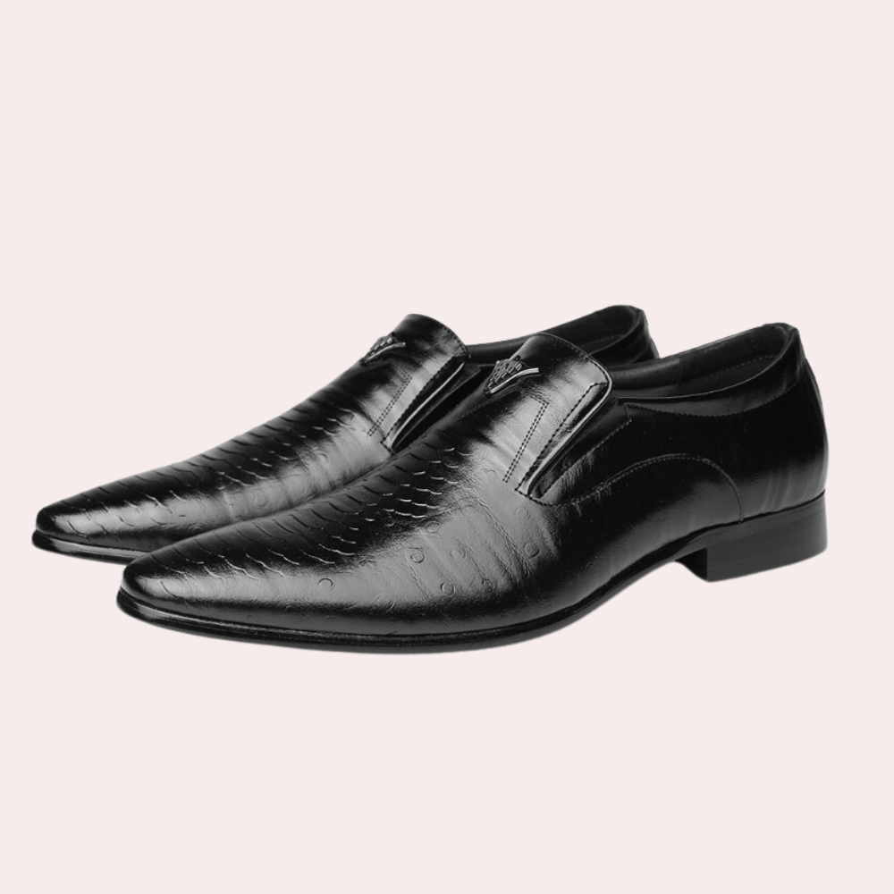 Klasyczne i Stylowe Buty Męskie - Dario-Czarny-39-Trend Polska