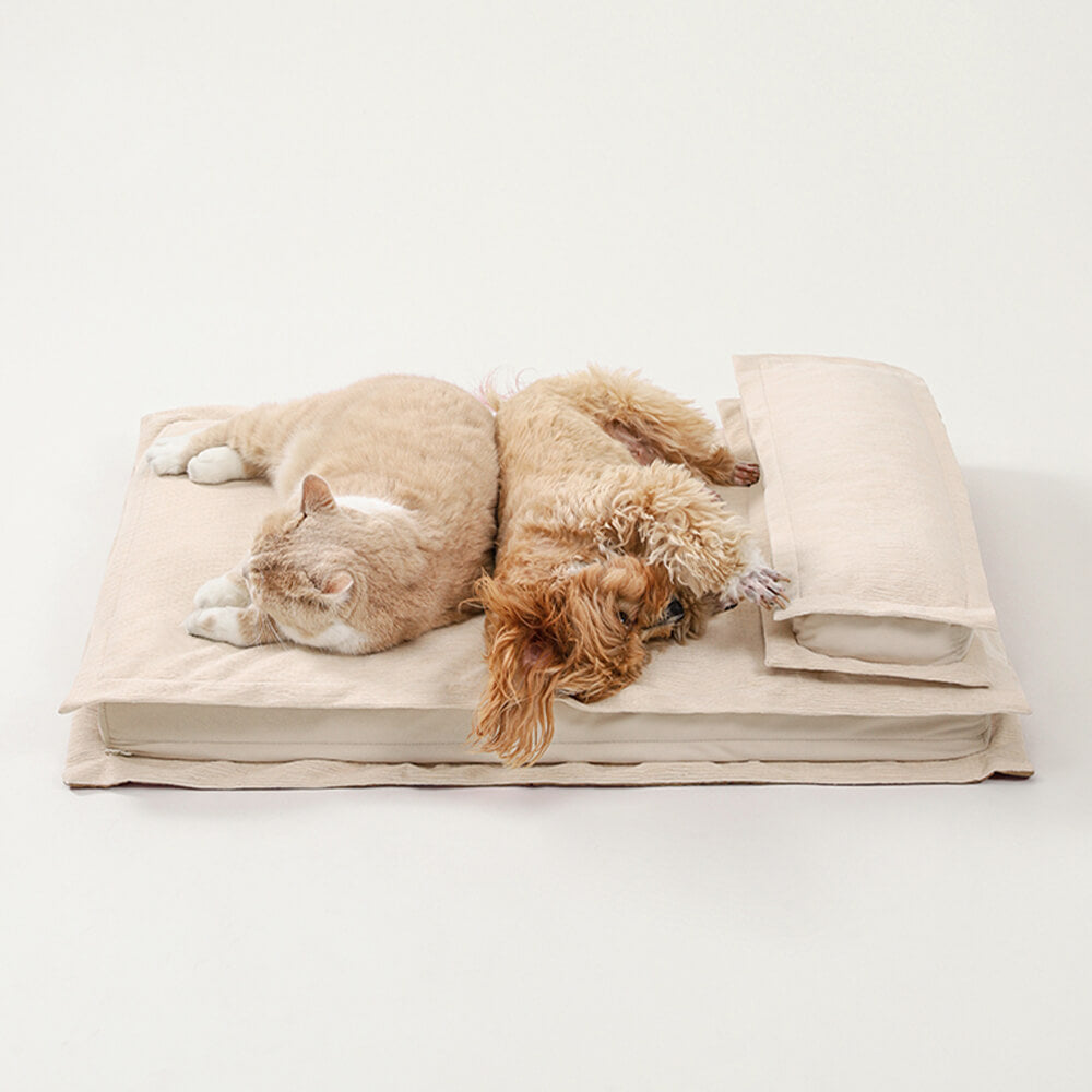 Kołdra uspokajająca dla psów - CozyCalm Deep Sleep-Beżowy-S-Trend Polska