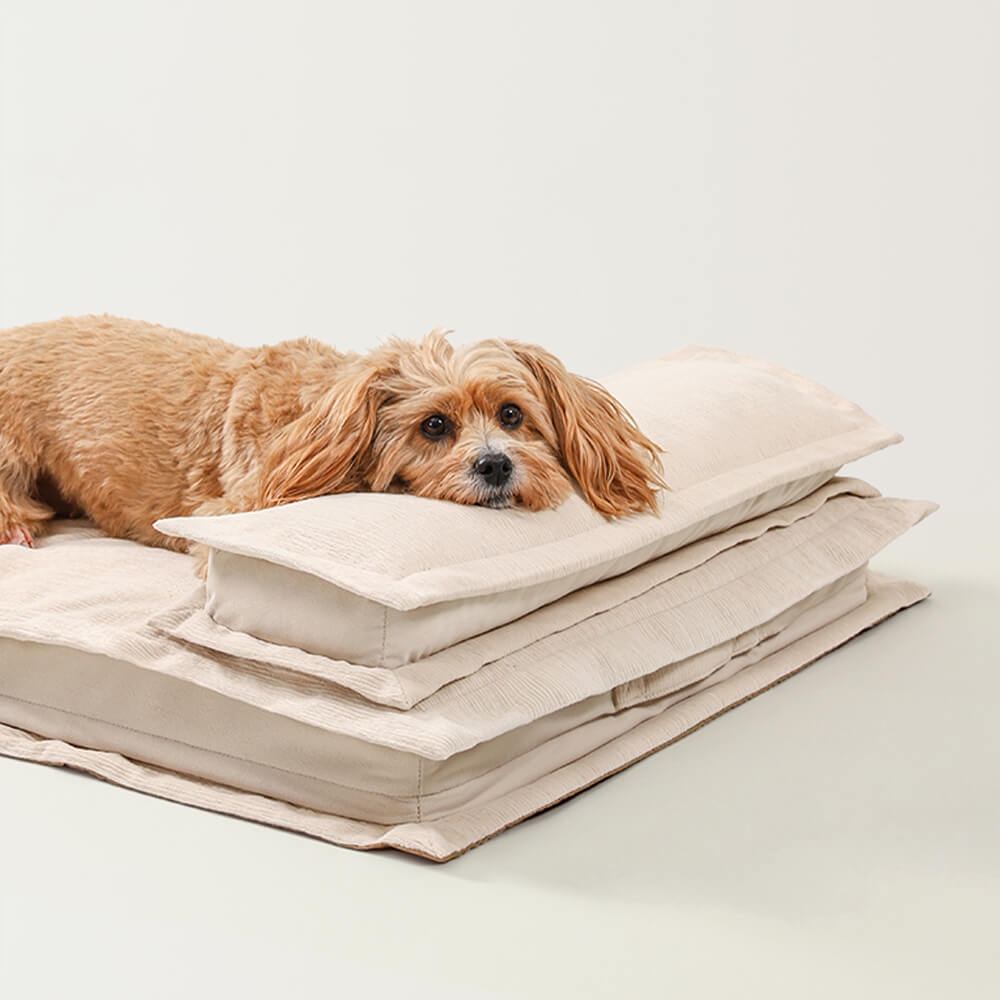 Kołdra uspokajająca dla psów - CozyCalm Deep Sleep-Beżowy-S-Trend Polska