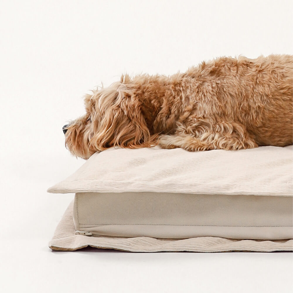 Kołdra uspokajająca dla psów - CozyCalm Deep Sleep-Beżowy-S-Trend Polska